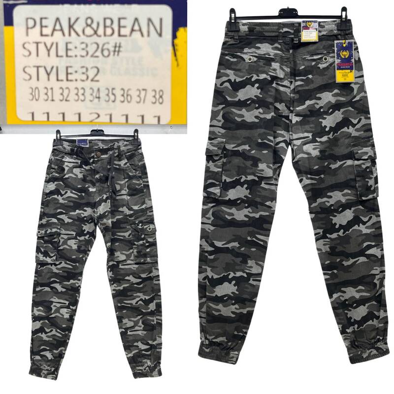 Spodnie jeansy meskie Roz 30-38, 1 Kolor Paczka 10 szt